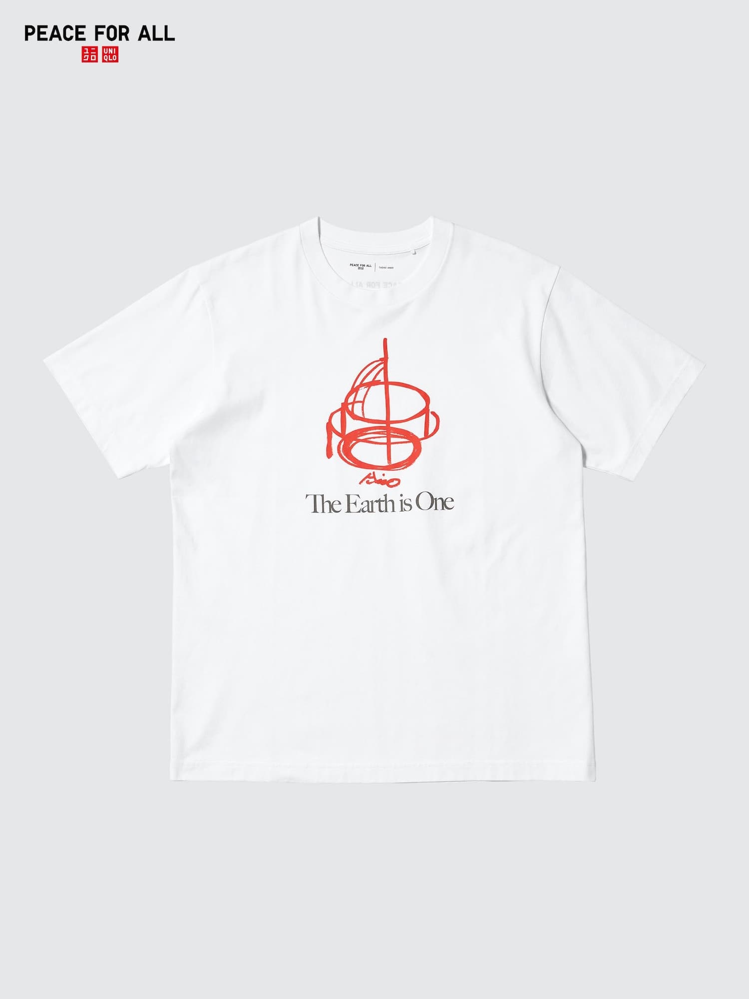 PEACE FOR ALL Tシャツ/安藤忠雄