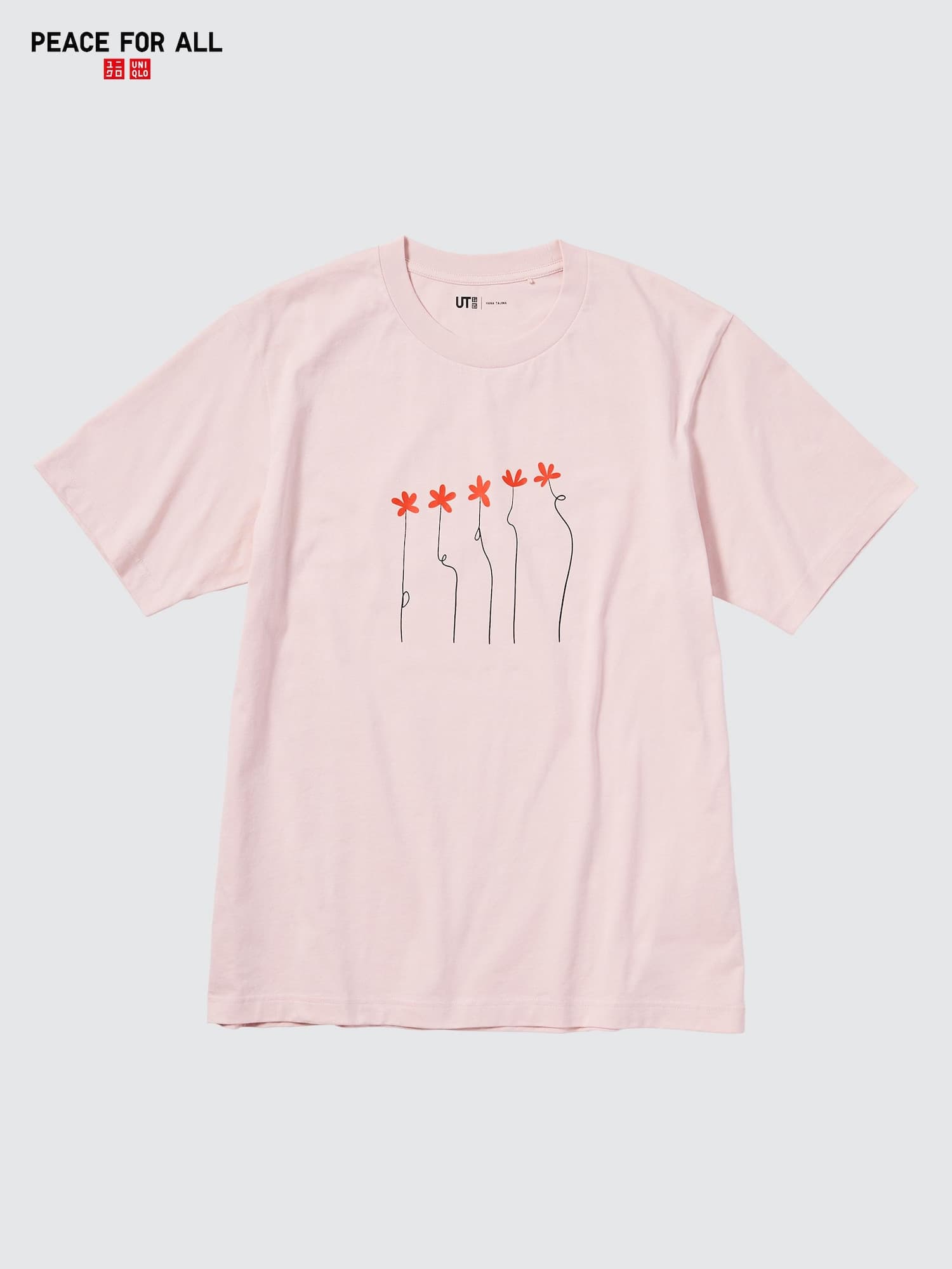 PEACE FOR ALL Tシャツ/ハナ・タジマ