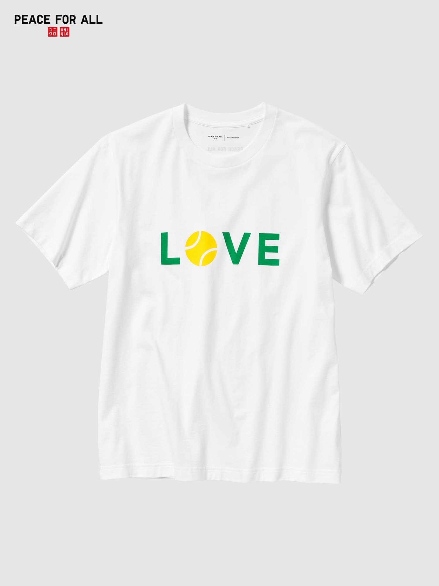 PEACE FOR ALL Tシャツ/ロジャー・フェデラー