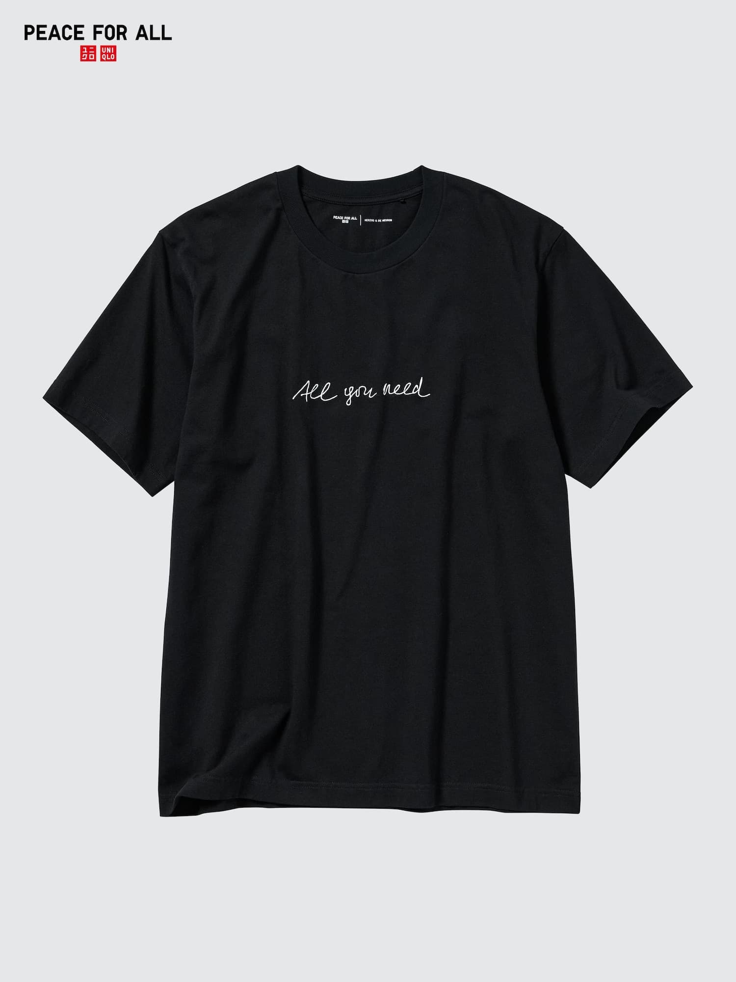 PEACE FOR ALL Tシャツ/ヘルツォーク＆ド・ムーロン