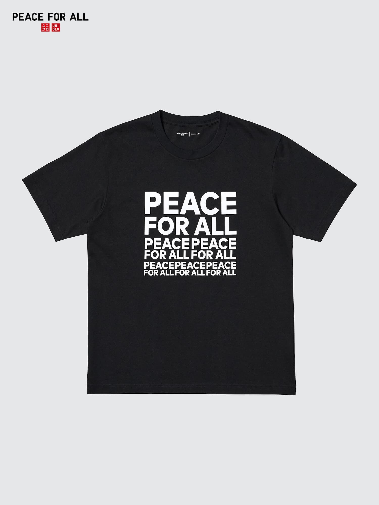 PEACE FOR ALL Tシャツ/佐藤可士和