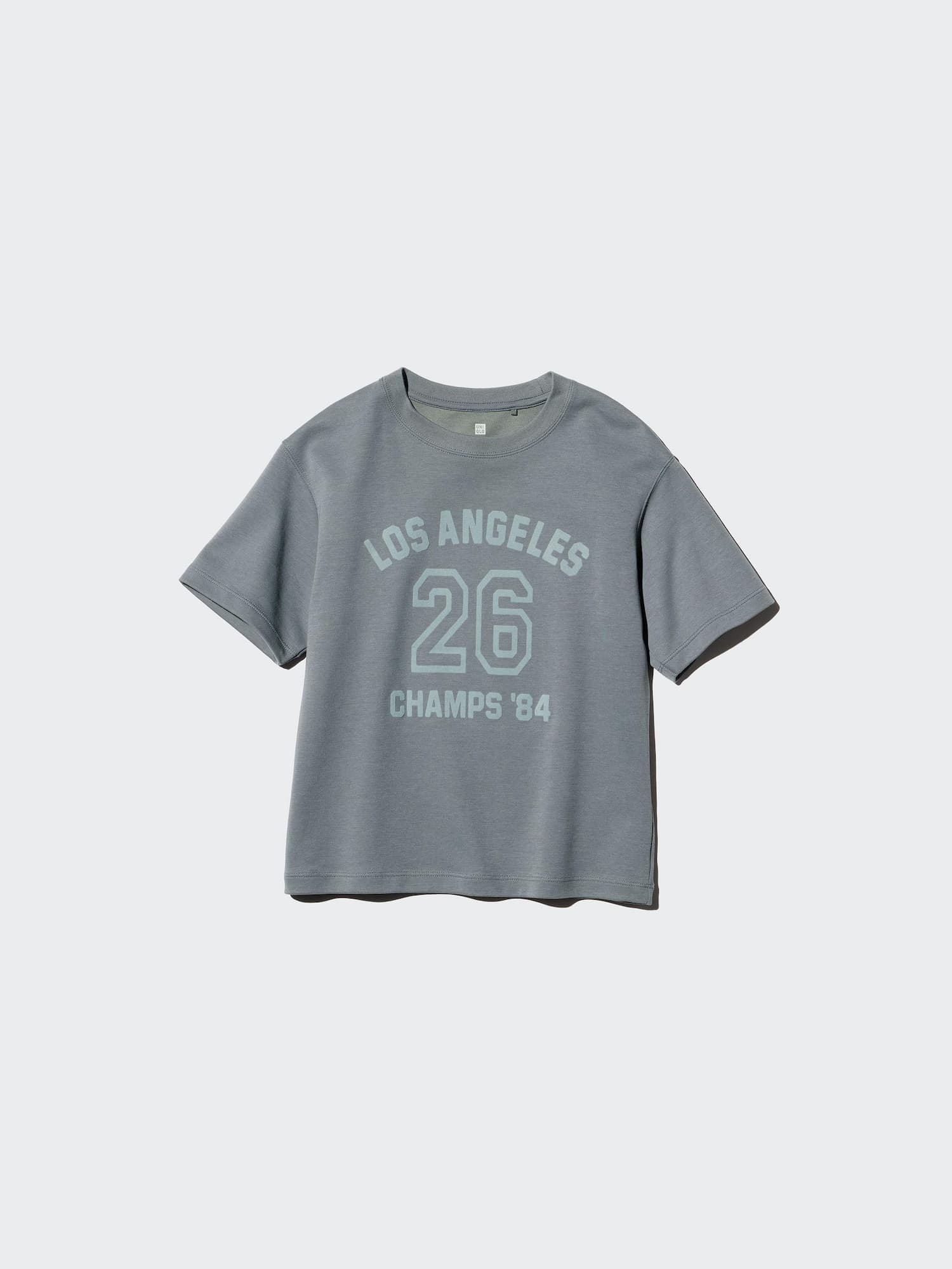 エアリズムコットングラフィッククルーネックTシャツ