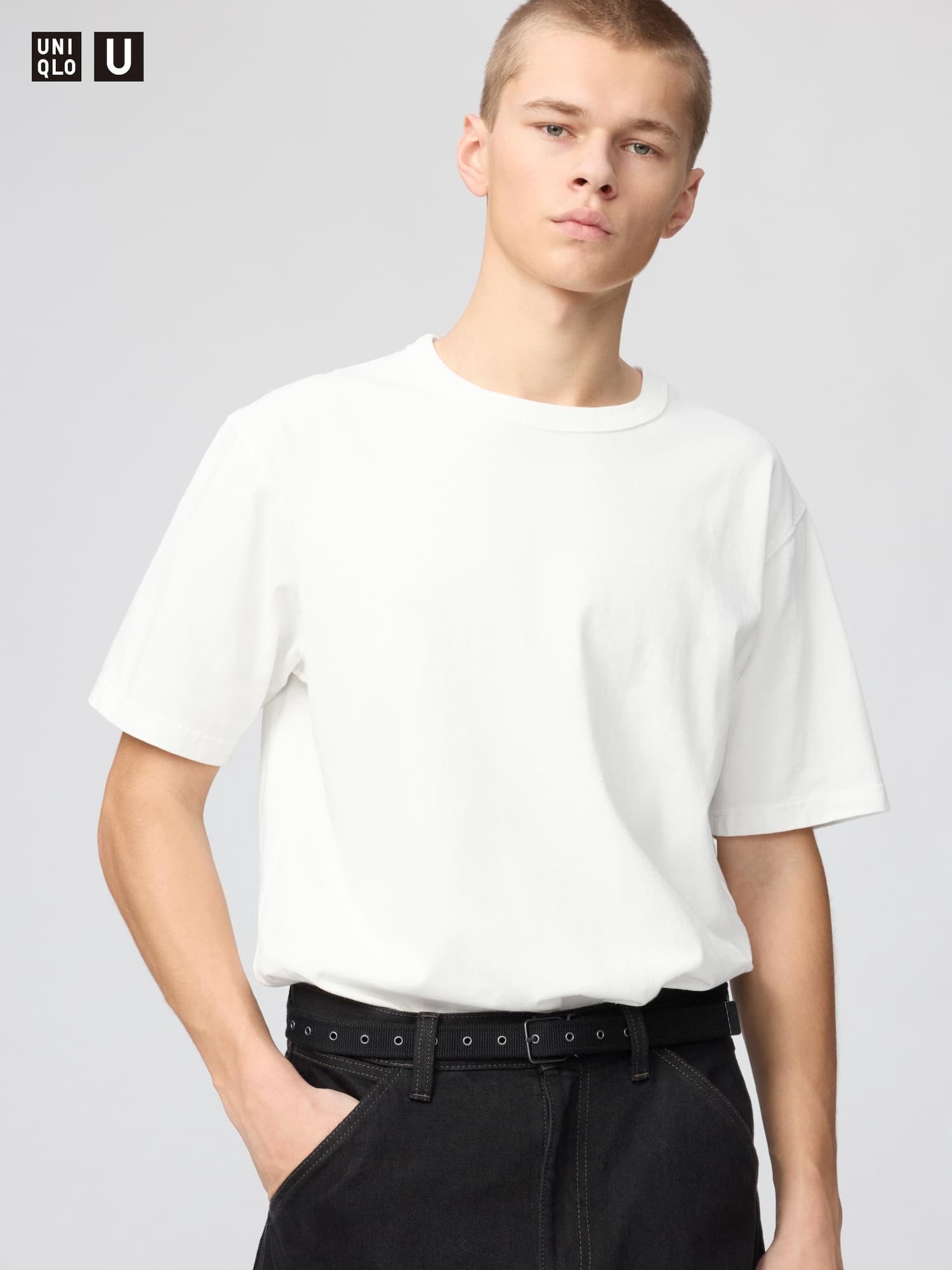 クルーネックTシャツ