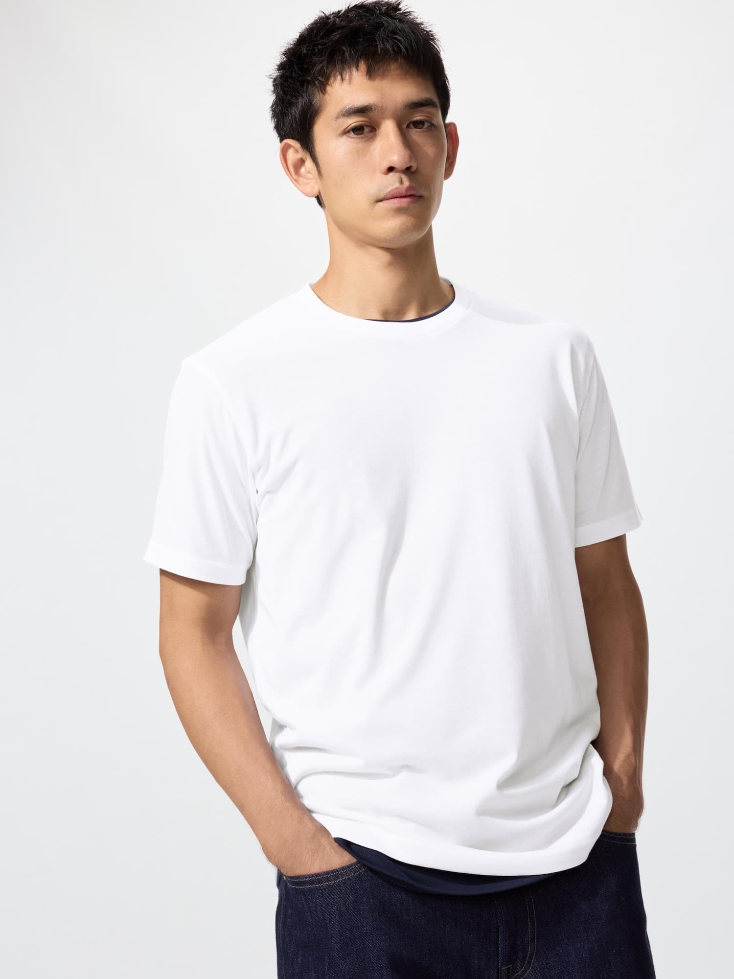 ドライカラークルーネックTシャツ