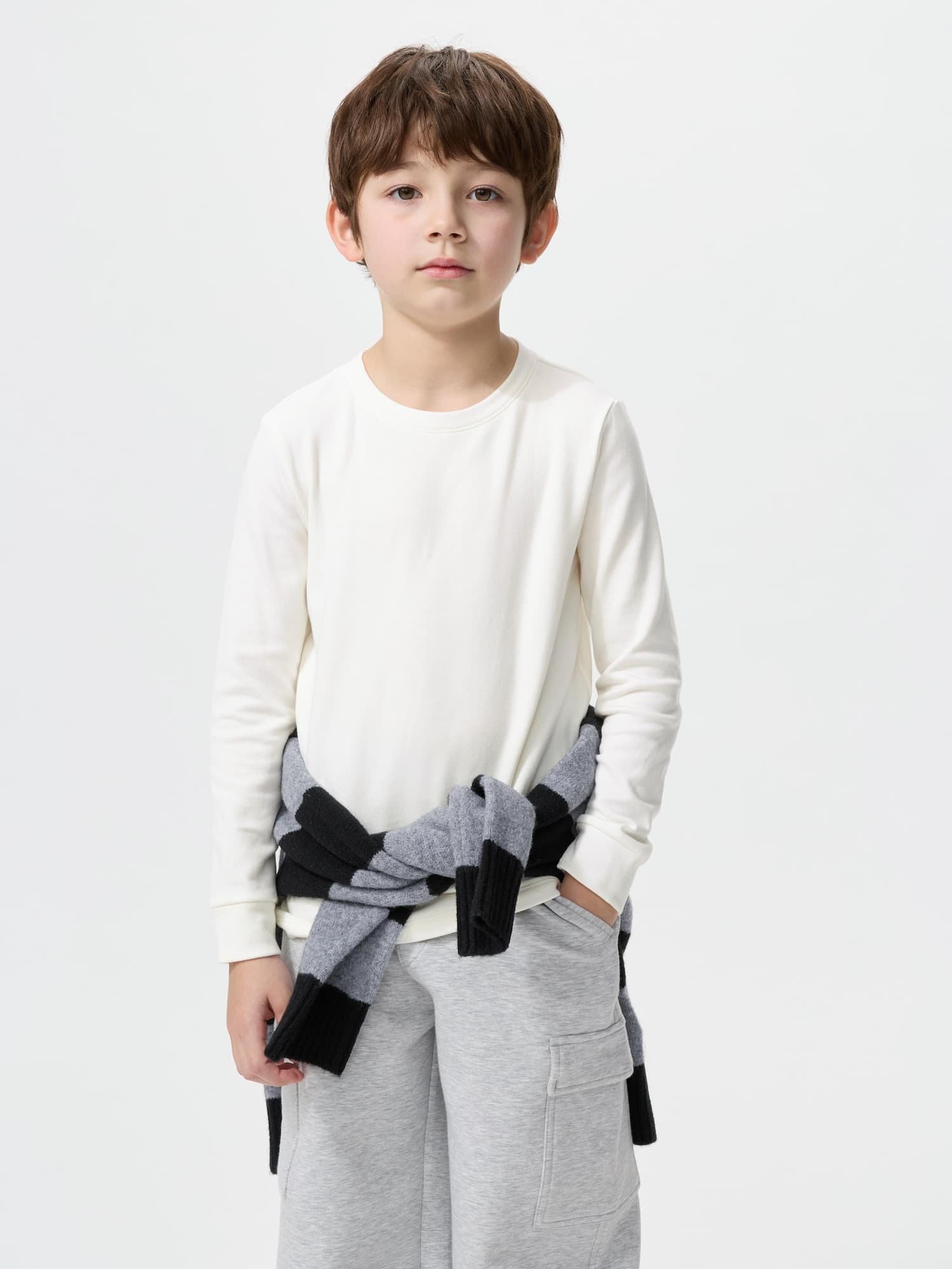 極暖ヒートテックコットンクルーネックTシャツ