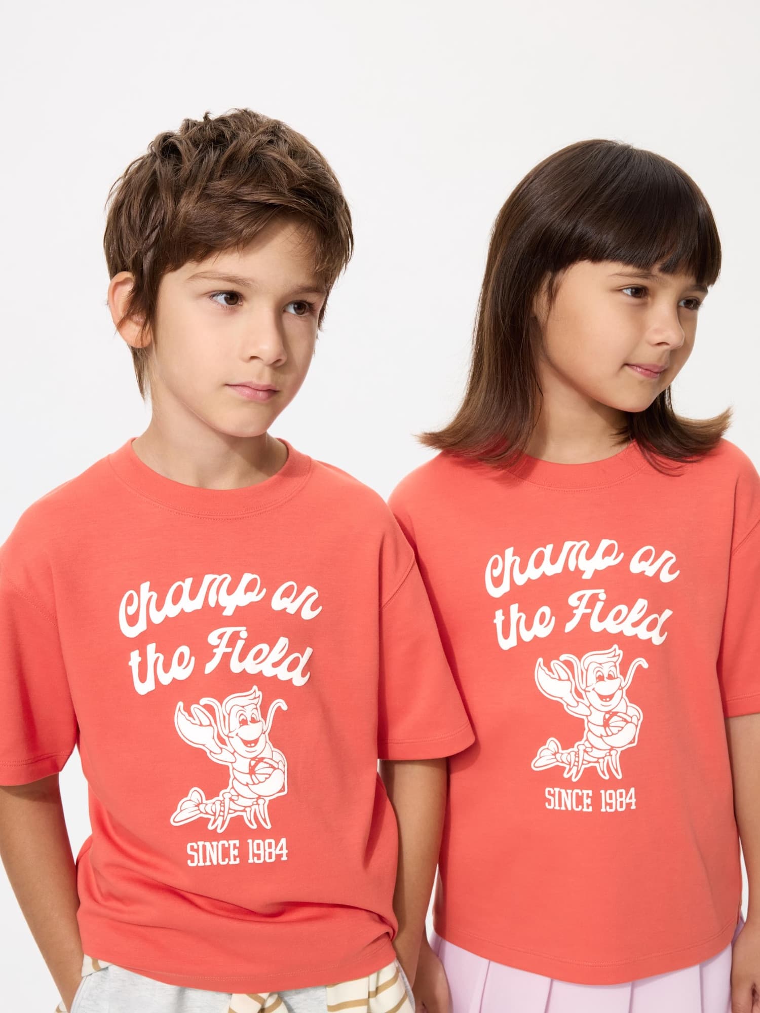 エアリズムコットングラフィッククルーネックTシャツ