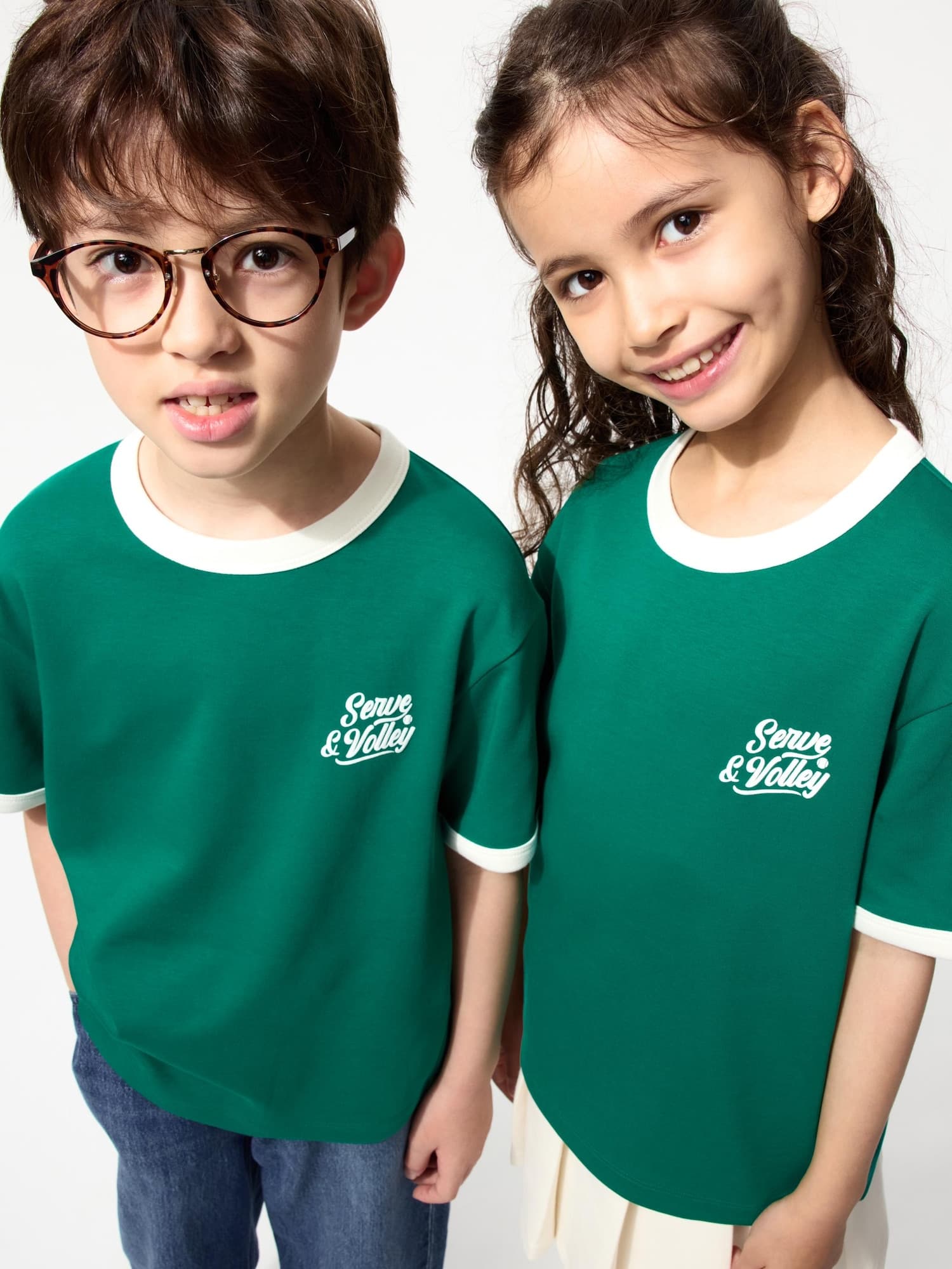 エアリズムコットングラフィッククルーネックTシャツ